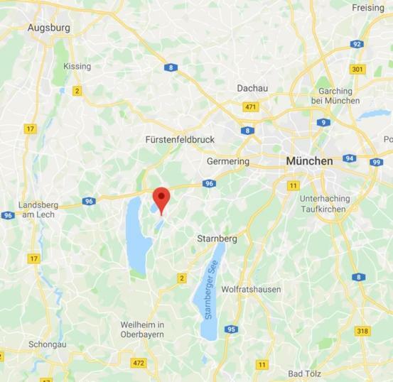 Charmante Ferienwohnung Mit Balkon Im 5-Seen-Land Hechendorf am Pilsensee Exteriér fotografie